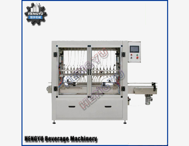 直線式大瓶沖洗灌裝旋蓋一體機(jī)