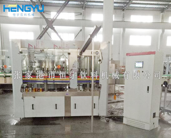 易拉罐含氣飲料灌裝機(jī)